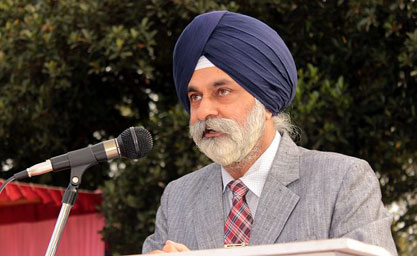 Vikas Vidyalaya's Principal Mr. P. S. Kalra